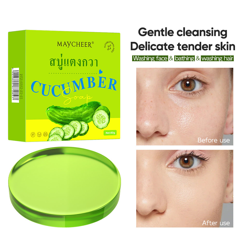 Cucumber Soap for Lightening Dark Spots