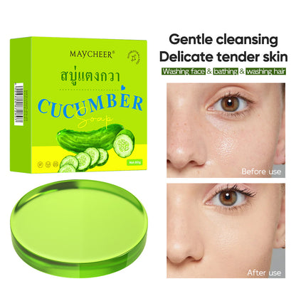 Cucumber Soap for Lightening Dark Spots